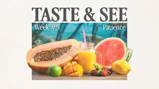 Fruit of Patience | Pastor Charlie | September 28