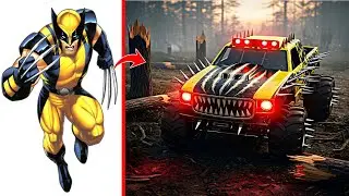 МСТИТЕЛИ-МОНСТРЫ | Эпическая трансформация ИИ-концепции Marvel и DC Superheroes 2025 | Ультрареал...