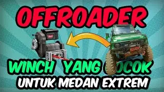 WINCH UNTUK OFFROAD || OFFROADER WAJIB TAU ‼️