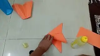 How to make a fish origami easy