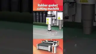 Rubber Gasket Digital Vibrating Knife Cutting Machine