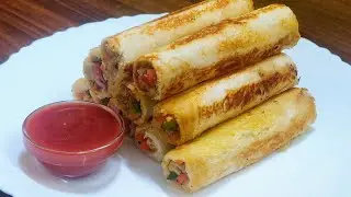 🔴Instant Healthy Chicken Bread Rolls | चिकन कीमा ब्रेड रोल रेसिपी | Shamima Ka Kitchen