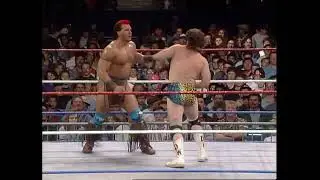 WWF Superstars 10/31/1992 - Tatanka vs. Louie Spicolli (Doink's First WWF Appearance)