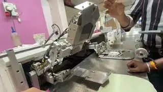 Juki pocket setter Machine jig setting and die setting 