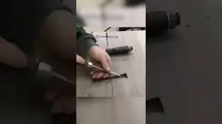 DIY Craft furniture, wood carving #shorts #woodcarving #woodasmr