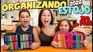 ORGANIZANDO O ESTOJO 2026 DOS G&Ecirc;MEOS! Quase n&atilde;o coube tudo