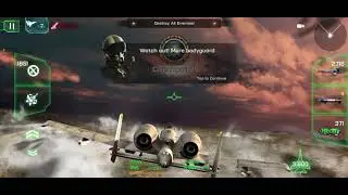 Fighter jet dangerously come to attack and destroy 5 enemy fighters jet with low fuel and artillery