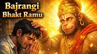 Bajrangi Bhakt Ramu | Emotional Hanuman Bhakti Story |3d cartoon video #youtbe