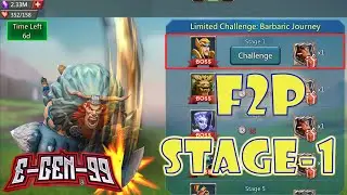 limited challenge gothrak barbarian stage 1 barbaric journey stage 1