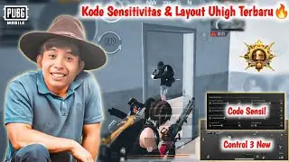 Kode Sensitivitas BTR Uhigh Terbaru & Kode Layout Uhigh |Sensitivitas PUBG & Kode Layout PUBG, NEW