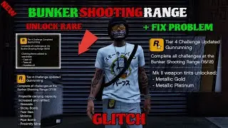 New Super Easy Shooting Range Glitch|Unlock Rare Clothing & Ammo Capacity!#gta #godmode #gta5#glitch