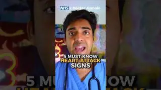 💔 5 Must Know Signs of a HEART ATTACK &mdash; @NHS x @DoctorAzmain