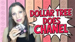 Dollar Tree Makeup Artist Recreates Luxury Chanel Look