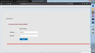 My SUPERMARKET Sales Web Application built with ASP.NET C#