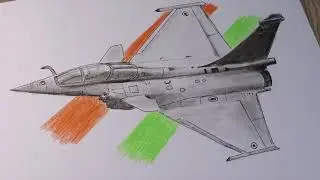 Dassault Rafale Fighter Jets Independence Day Drawing | soupart
