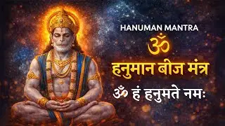 हनुमान बीज मंत्र  ॐ हं हनुमते नमः | Hanuman Mantra | OM HAM HANUMATE NAMAH | Powerful Hanuman Mantra