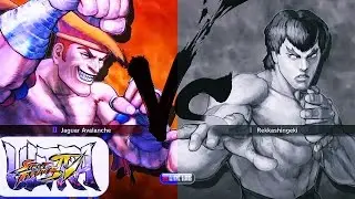 BlockBuster Jon (Adon) Vs KRS Valiant (Fei long) [Ultra Street Fighter 4] [Gameplay]