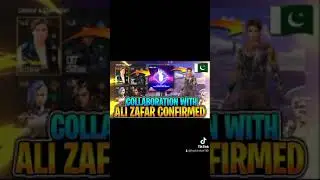New caracter of free fire 😯🎤singer ali zafar from pakistan 🇲🇷
