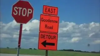 MW News - Goodenow road construction. Beecher, Illinois