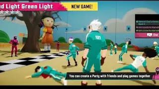 Squid game warm | & Squid game death live two levels on video | mobile game 