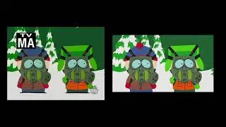 South Park - Season 12 Intro Fullscreen vs. Widescreen