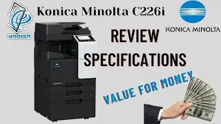 Konica Minolta C226i colour Machine review & detailed information. #Konica Minolta #colour xerox