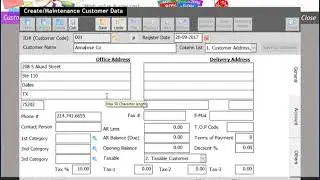 Input New Customer or Member in VEAS System