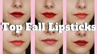 THE BEST FALL LIPSTICKS OF 2018 | LIP SWATCHES