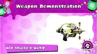 Neo Splash-o-matic ~ Демонстрация оружия (Splatoon)