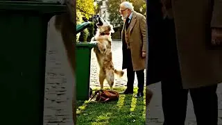Dog Barks At Old Man! Leads Him To A Puppy In The Trash #smartdog #puppyrescue #doghero