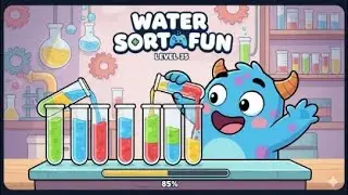 Water Sort LIVE 🎨💧 | Game Santai Anti Stress #live #liveshort