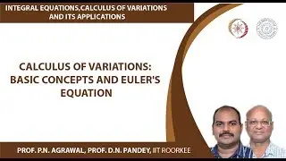 Calculus of variations: Basic concepts and Euler's equation