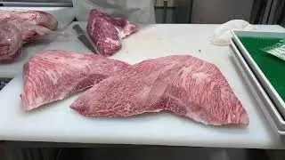 『肉捌き』精肉店の仕事　和牛肉ももの商品化4.5等級
