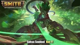 SMITE: New Hou Yi Skin - Sylvan Sentinel Hou Yi - Abilities, Voice Pack, & Card Art!