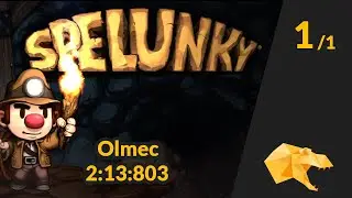 Spelunky | Olmec Speed Run - 2:13:803