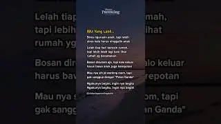 IBU Yang Labil, Kirain siapa, ternyata aku sendiri 🤭