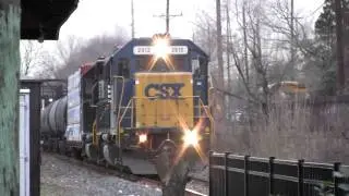 Conrail Shared Assets Train CSX leads CA-51 in HD