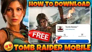 How To Download Tomb Raider Mobile for *FREE* 🤩 ( HINDI ) | IAMBR3 GAMING