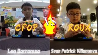 Leo Borromeo VS Sean Patrick Villanueva | Hai thần đồng nhỏ tuổi của Philippin🇵🇭