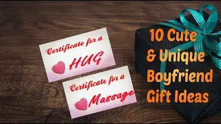 10 Cute Boyfriend Gift Ideas | Creative and Unique