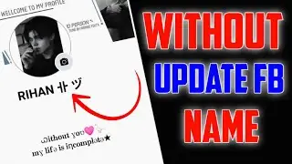 Facebook invalid name account | Facebook stylish name id without name update