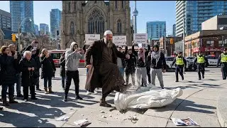 Radical Imam Stomped on the Virgin Mary Statue in Canada&hellip; Then JESUS CHANGED EVERYTHING