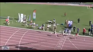 IUAA Womens 4 x 400m Relay Final - What a Finish!!