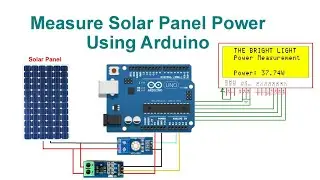 Измерение мощности солнечной панели с помощью Arduino | Код и схема | Моделирование Proteus