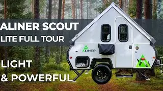 2026 Aliner Scout Lite Tour | Lightweight Camper You Can Store in Your Garage