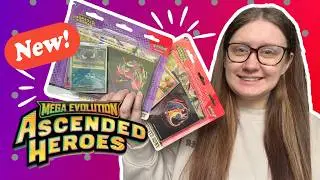Pok&eacute;mon&rsquo;s New Mega Evolution Set: Ascended Heroes Tech Stickers Opening!