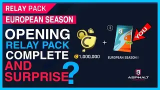 Asphalt 9| EUROPEAN SEASON | I HAVE OPENED ALL RELAY PACKAGES, ALSO THERE IS A WEIRD SURPRISE