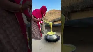 राबोडी 🛖😍 #food #village #reels #life