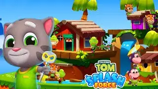 Talking Tom New Episode Gameplay 🎁 Arctic Angela vs Knight Hank vs Raccoon