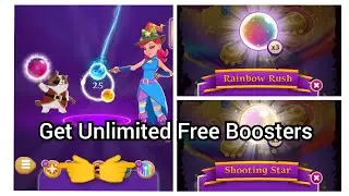 Tricks to Get Unlimited Free Boosters 👈 Bubble Witch 3 Saga Gameplay